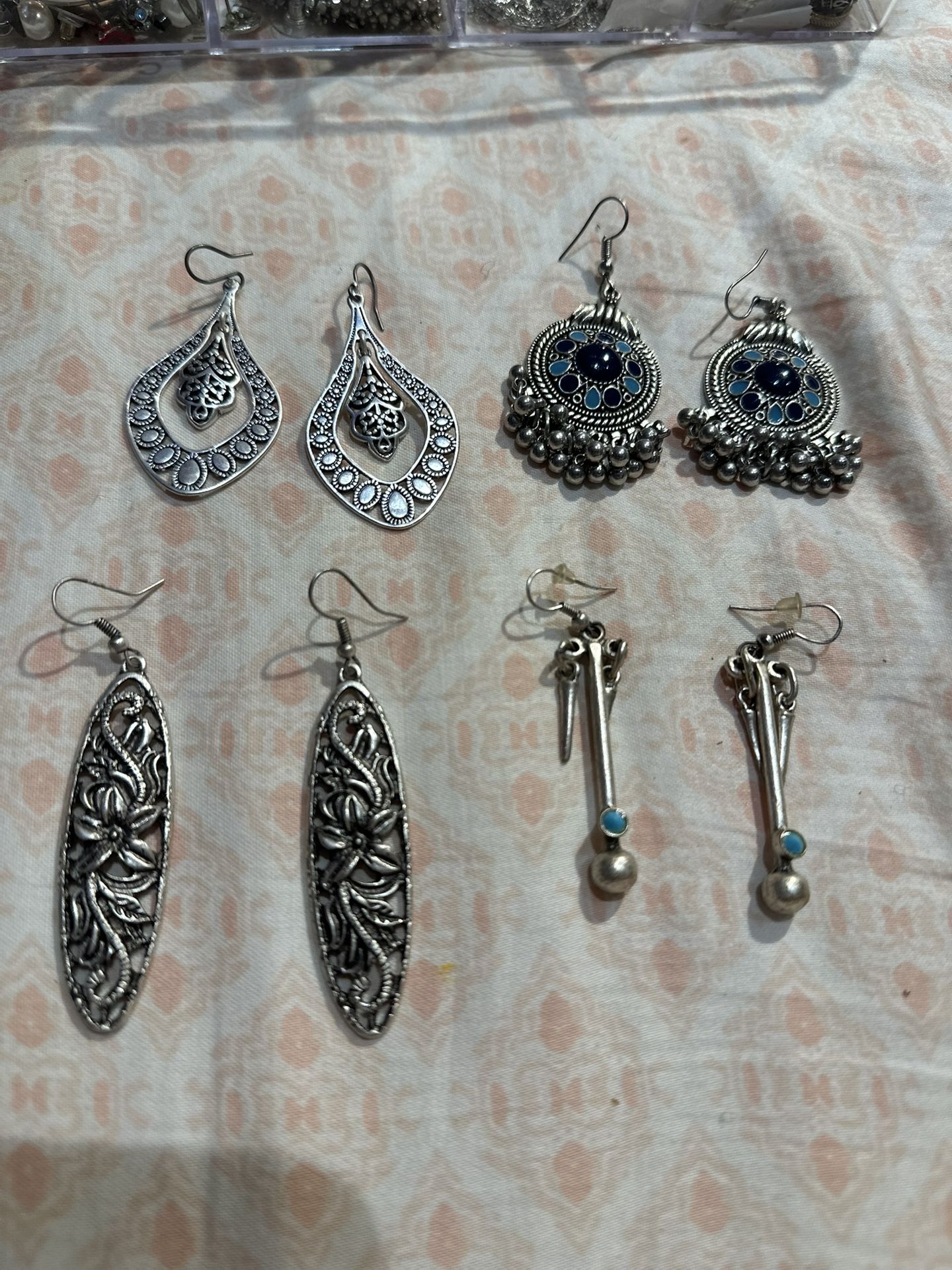Turkish Earrings $20-$25 Each