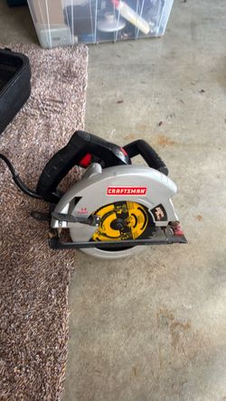 Craftsman 7-1/4" Laser Trac Circular Saw with case