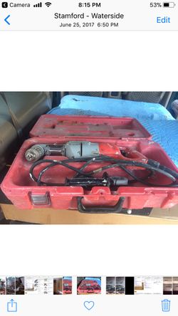 Millwakee right angle drill works good