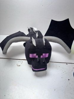 Minecraft Official Ender Dragon Premium Posable Plush 11" w/ Lights & Sound