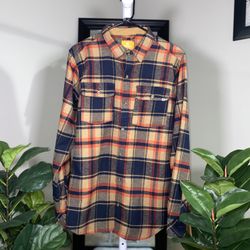 Dravus Plaid Casual Collar Cardigan Botton Up Shirt