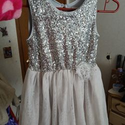 Girls Sequin Dress 