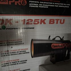 Portable propane heater