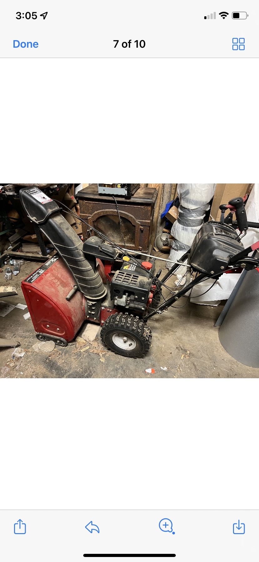 Snowblower