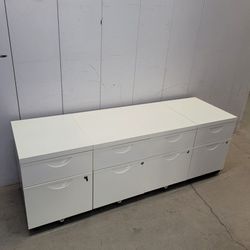Metal File Cabinet $55 Each 2 Available With Key