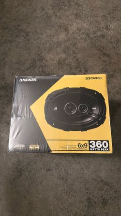 Kicker speakers