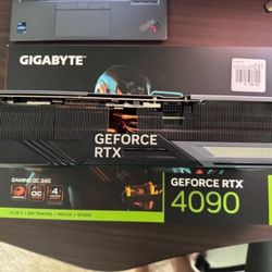 Used Gigabyte Nvidia 4090 RTX GPU perfect for gaming and video edits
