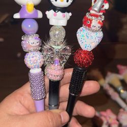 Hello Kitty Beaded Pens