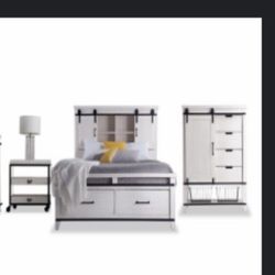 King size barn bed frame