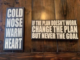 Wall Decor wood signs