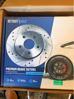 Complete break set with rotors 2017 dodge charger