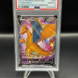 PSA10 Charizard Promo Champions Path 