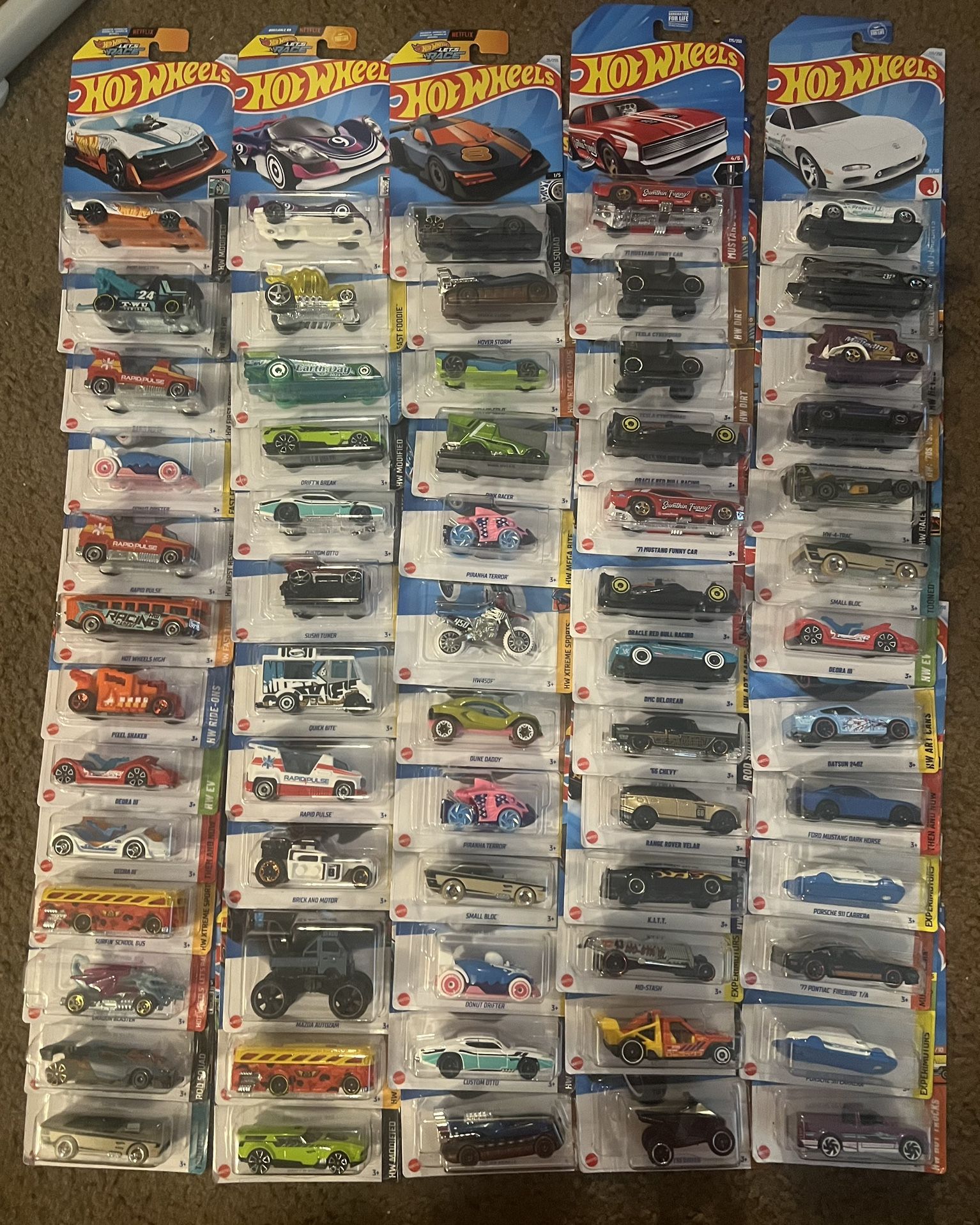 288 Hot Wheels