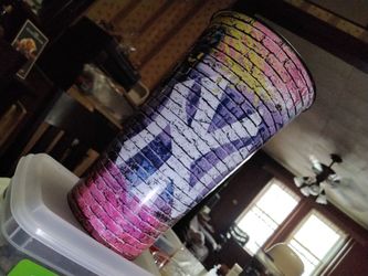 Yankees Cup Bronx Graffiti