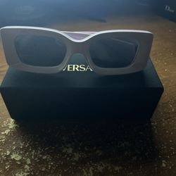 Pink Medusa Medallion Sunglasses 