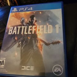 BATTLEFIELD 1 PS4