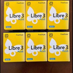 New Sealed Boxes Of Freestyle Libre 3