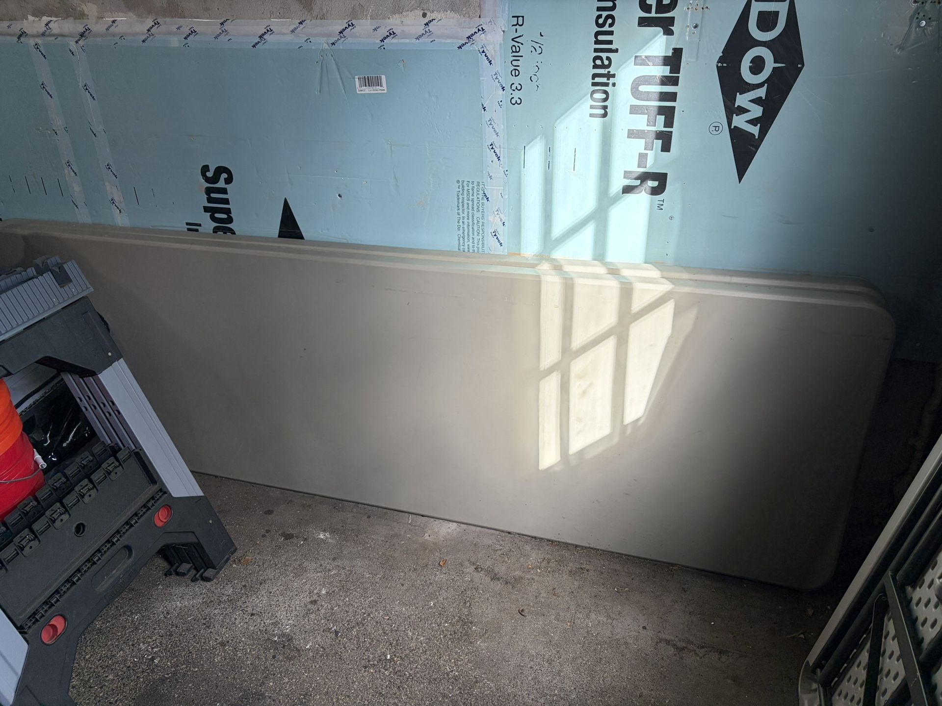 Two Lifetime 8ft Folding Tables 