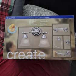 Lampara Y Accesorios Para El Bano