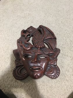 Mexican pottery mask