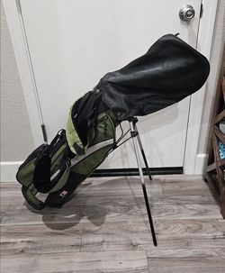 U.S Kids GREEN Junior Golf Bag