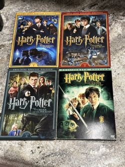 Harry Potter 4 different DVD Sets.