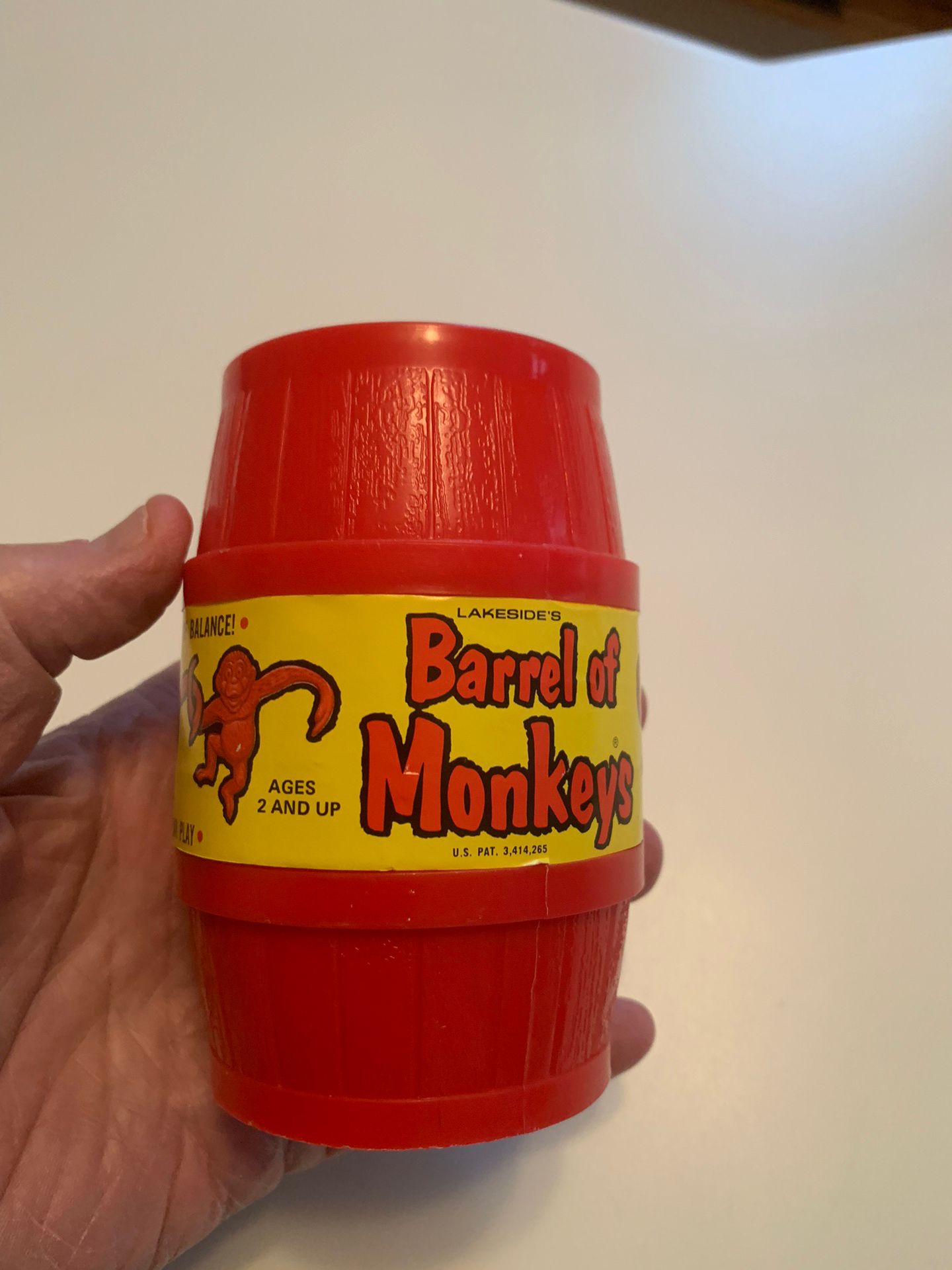 Vintage BARREL OF MONKEYS GAME by Lakeside from 1970 COMPLETE SET