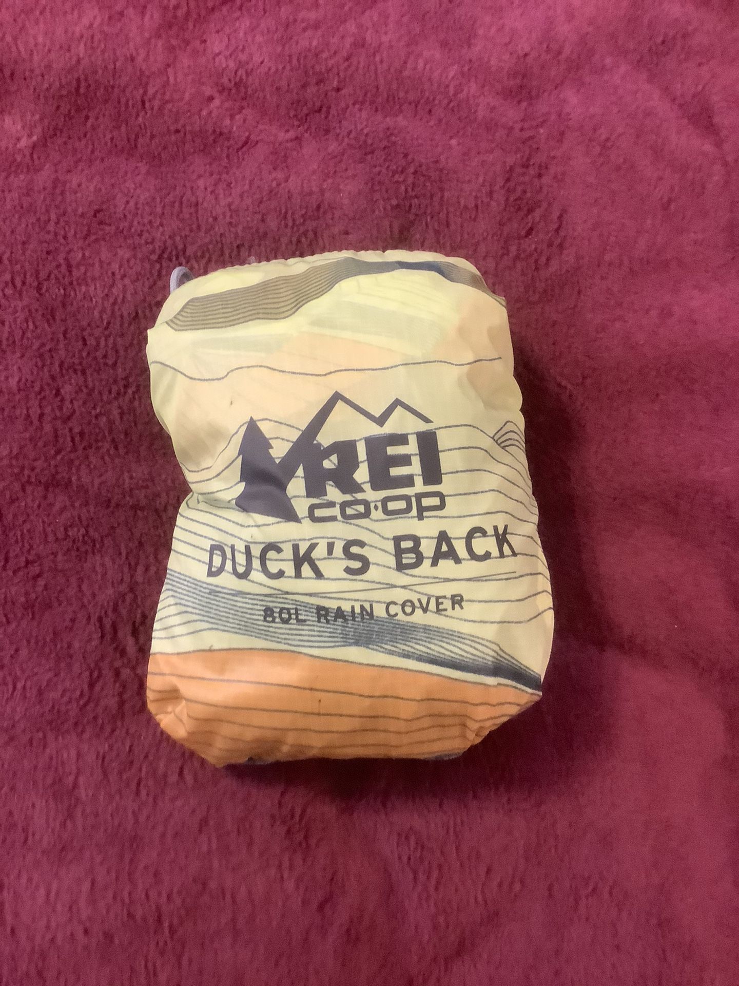 REI Ducks Back 50L Backpack Rain Cover