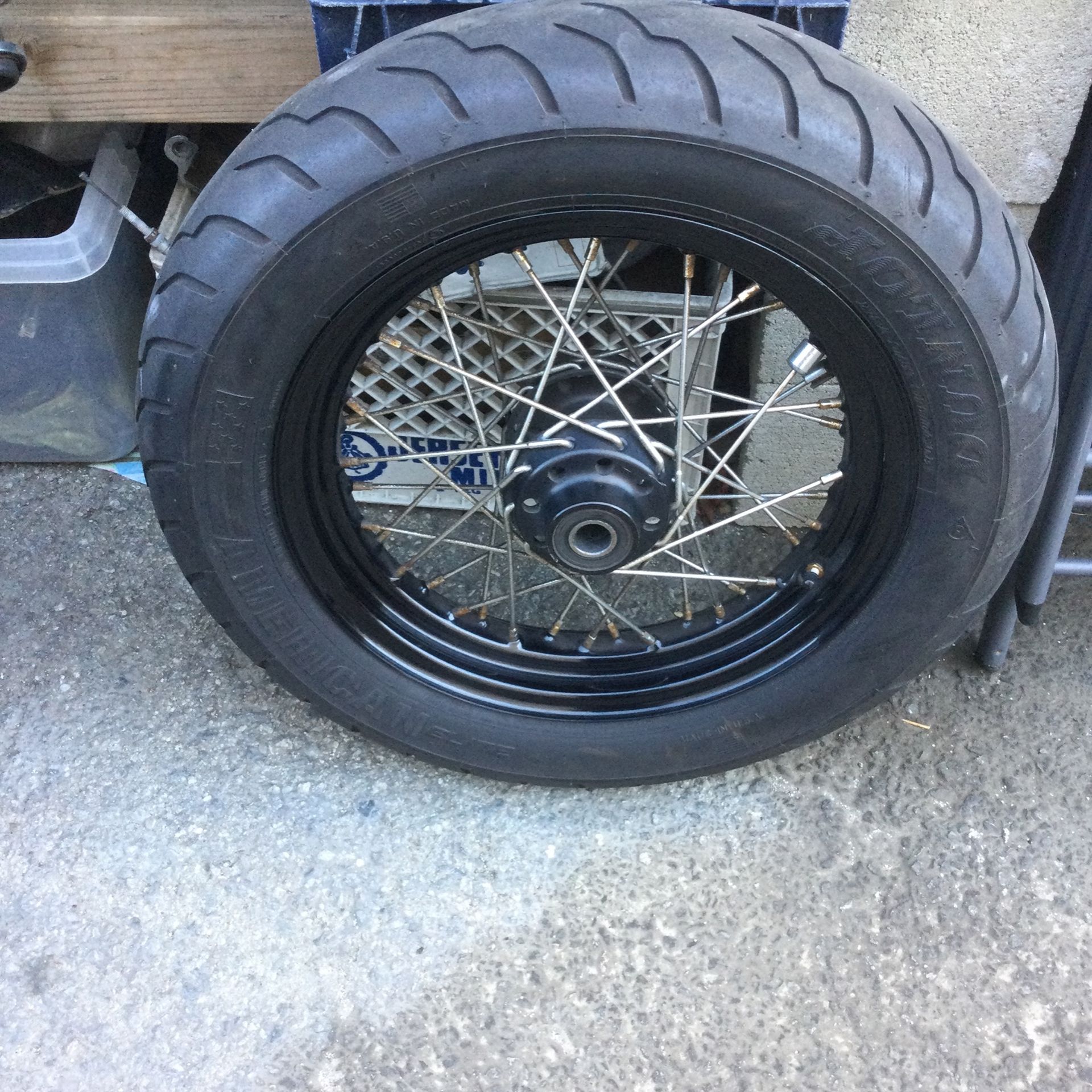 Mt90b16 Harley Front Wheel