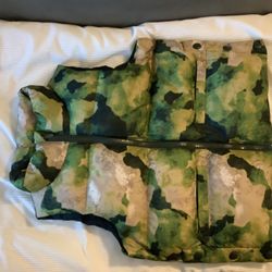 All in motion Army Fatigue Vest  M 8