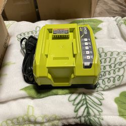 New 6AH 40 V RYOBI Battery and Fast Charger 