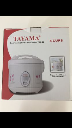 tayama rice cooker works great 4 cups
