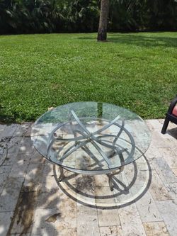 Glass table