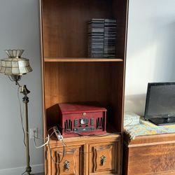 Two Book Shelves And Hope Chest 