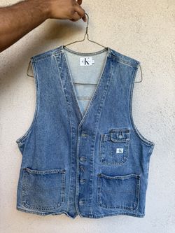 Vintage Calvin Klein Jean Vest