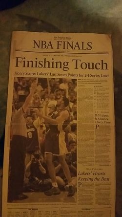 2001 LA TIMES