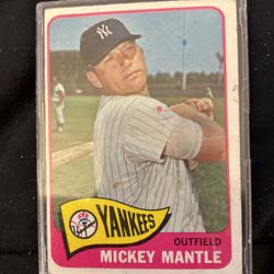 Topps 1965 Mickey Mantle # 350