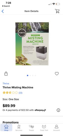 Brand New Misting For Reptiles