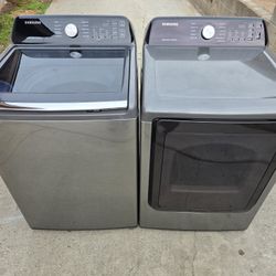 SAMSUNG WASHER&ELECTRIC DRYER SET 220V