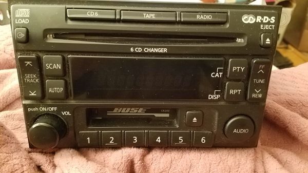 Bose Car Stereo >> Bose Car Stereo 6 Cd Changer Cassette Am Fm For A Nissan 4 Bose Car Stereo >> Bose Car Stereo 6 Cd Changer Cassette Am Fm For A Nissan 4