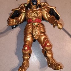 Vintage 1993 Bandai Mighty Morphin Power Rangers MMPR GOLDAR Figure 8”