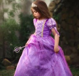 Rapunzel dress And Accessories 