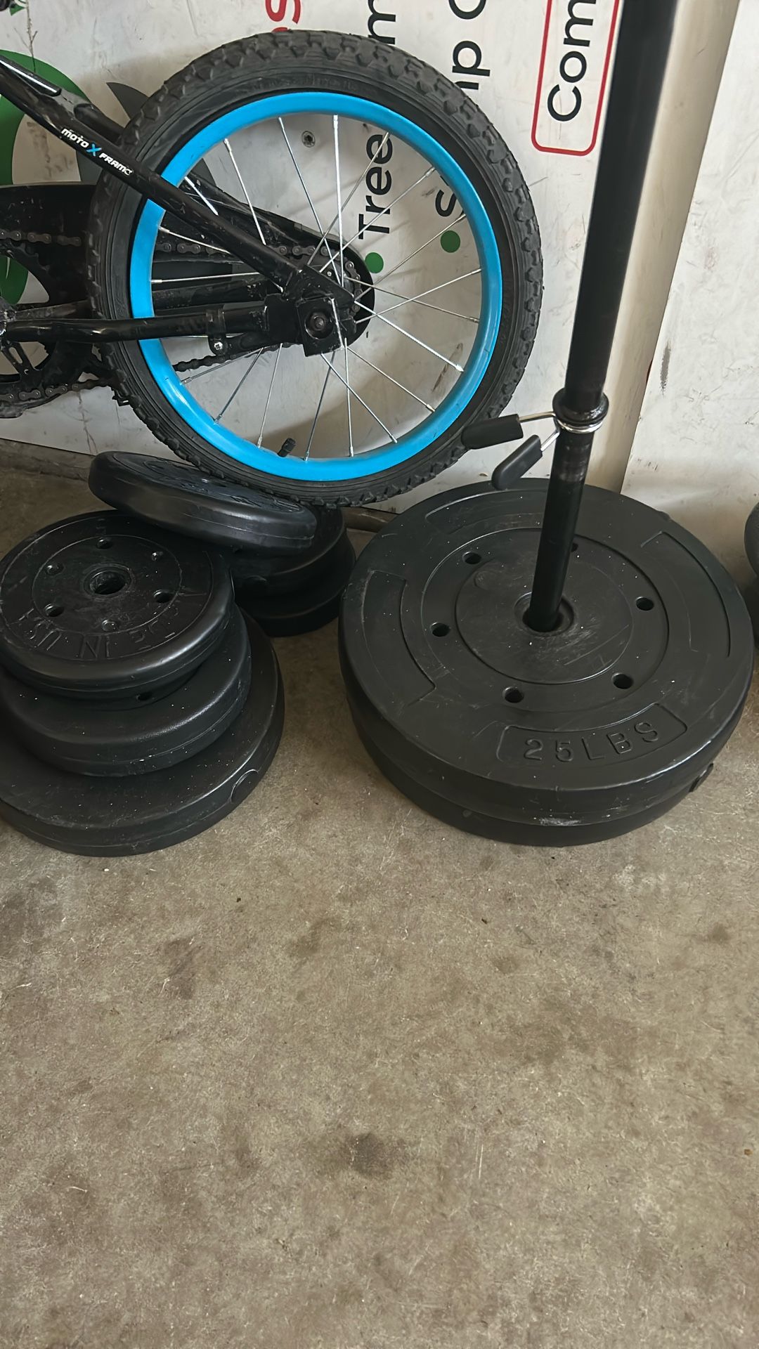 Weights Bar And Weights 