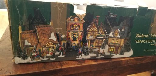 Dickens village Manchester square