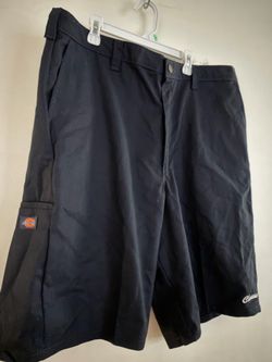 Dickies Loose Fit Flat Front Navy Blue Classic Shorts
