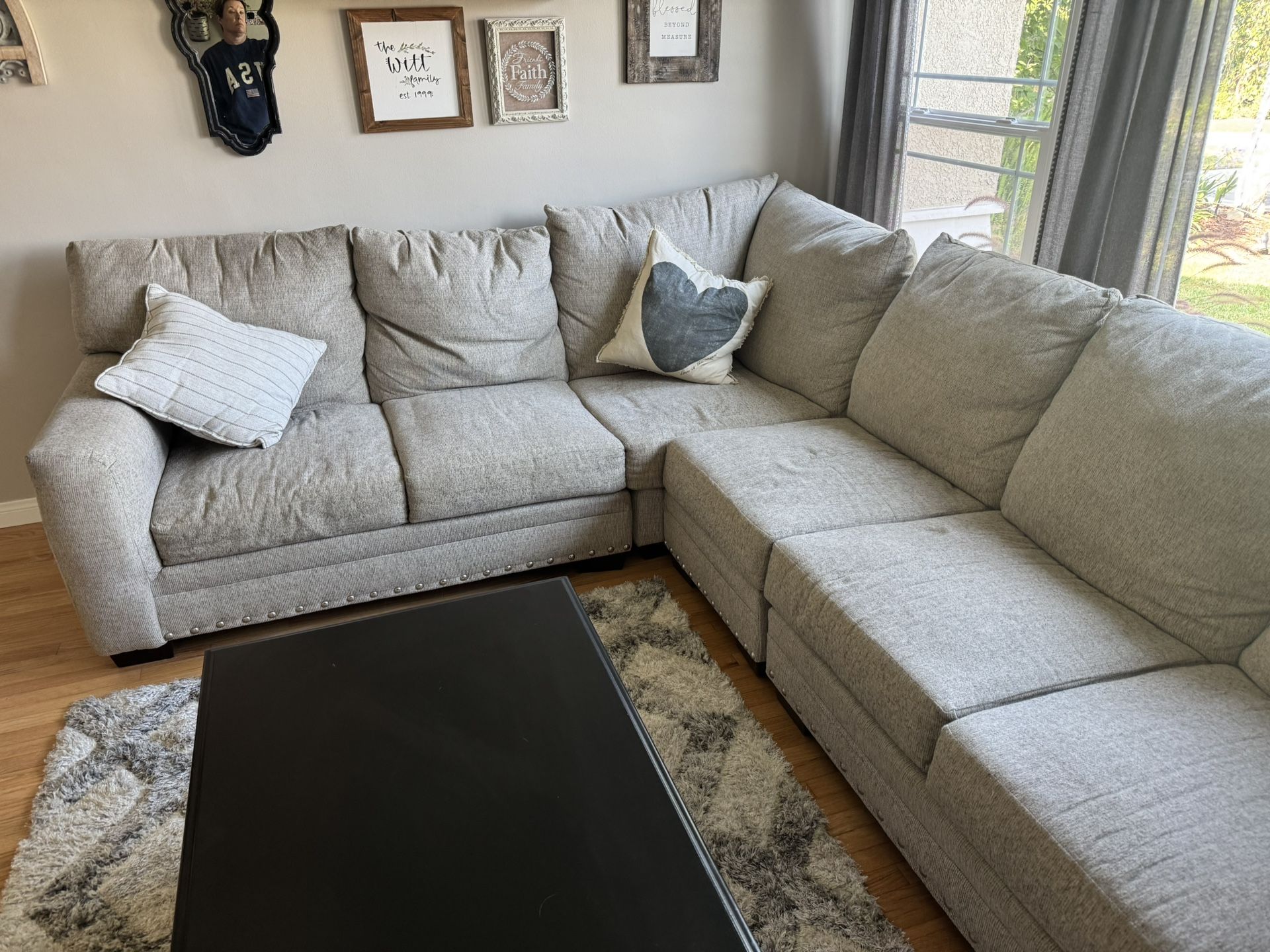 Couch Tan Sectional