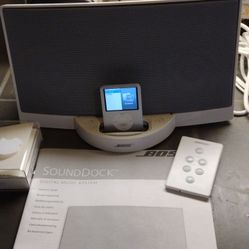 Bose Sound Deck And I Pod Nano 4th Generation