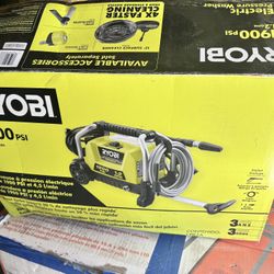 Ryobi Pressure Washer 1900 New Open Box Working Great