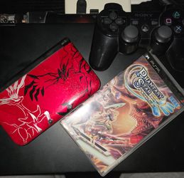 Nintendo 3DS XL Pokémon X/Y Edition + PSP Game