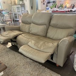 Reclining Leather Sofa Couch And Loveseat